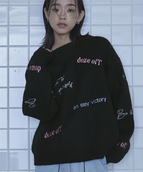 ARTS&SCIENCE 24SS Flare T-sweater リネンニット ARTS&SCIENCE 24SS Flare T-sweater リネンニット