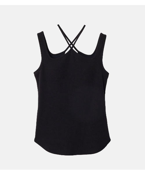 LE CIEL BLEU(ルシェルブルー)の「ラウンドカットアウトブラタンクトップ / Round Cut-out Bra Tanktop(タンクトップ・レディース・オフホワイト/ブラック・34/36)」の18枚目の写真