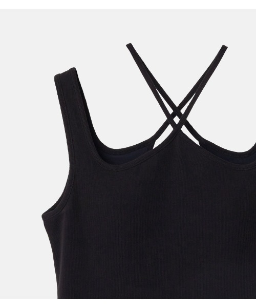LE CIEL BLEU(ルシェルブルー)の「ラウンドカットアウトブラタンクトップ / Round Cut-out Bra Tanktop(タンクトップ・レディース・オフホワイト/ブラック・34/36)」の16枚目の写真