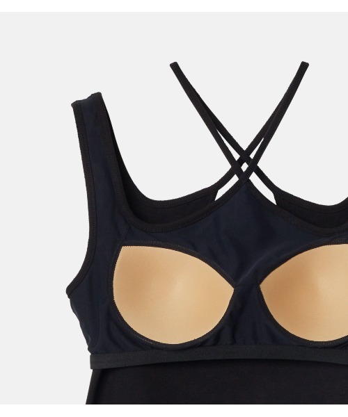 LE CIEL BLEU(ルシェルブルー)の「ラウンドカットアウトブラタンクトップ / Round Cut-out Bra Tanktop(タンクトップ・レディース・オフホワイト/ブラック・34/36)」の15枚目の写真