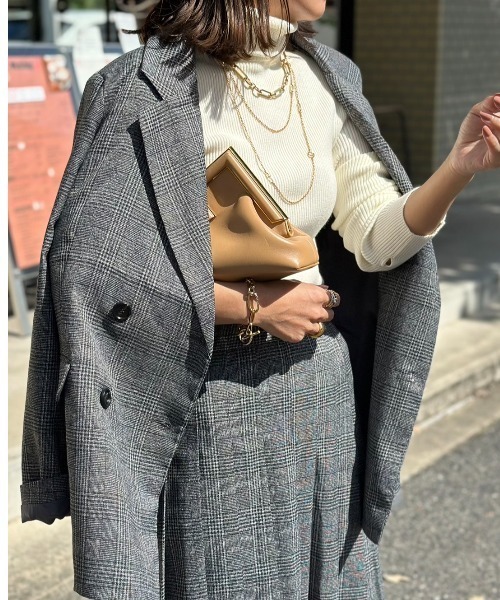 Re:EDIT（リエディ）の「[2025AW COLLECTION]チェック柄or無地ダブル