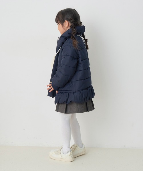 美品✨ロペ　4.6万　ショールカラー　リバーコート　ネイビー　36 ふっくら感 セール】 ウールショールカラーリバーロングコート （その他