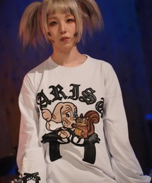 GALFY（ガルフィー）の「【GALFY/ガルフィー】狂犬病ロングTシャツ（T 