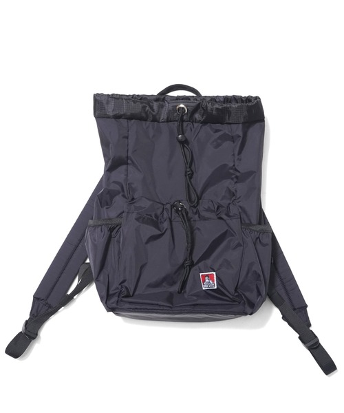 BEN DAVIS（ベンデイビス）の「【BEN DAVIS】STRING MINI DAYPACK（バックパック/リュック・レディース・ブラック・FREE）」の3枚目の写真