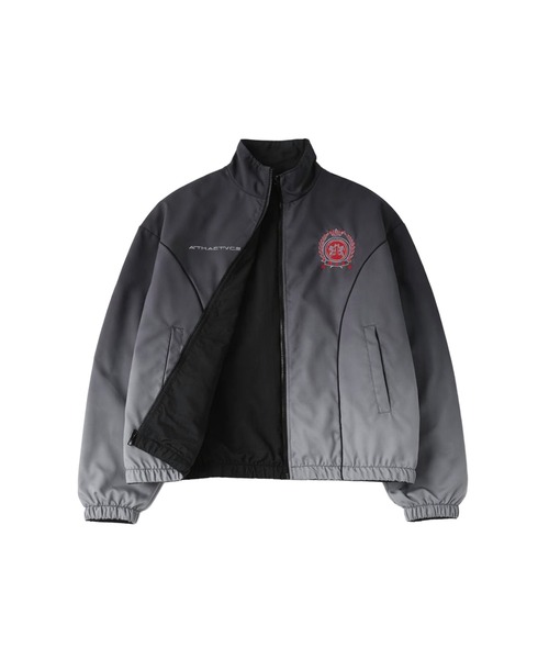 セール】ナイロン フリース リバーシブルドローコードスタンドネック