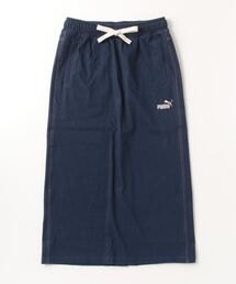 プーマ PUMA CORE HERITAGE デニム ライク ニット スカート_
