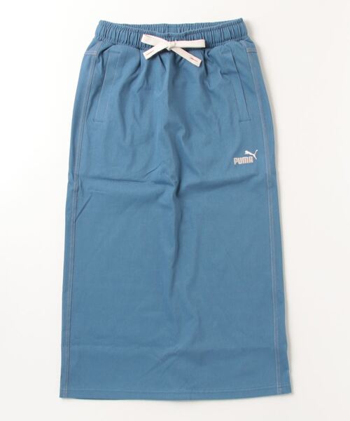 プーマ PUMA CORE HERITAGE デニム ライク ニット スカート_（スカート）｜PUMA（プーマ）