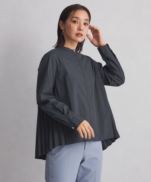 green label relaxing バックプリーツシャツ green label relaxing（グリーンレーベルリラクシング）の