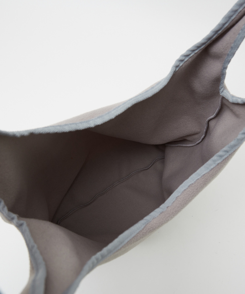 FRUIT OF THE LOOM（フルーツオブザルーム）の「【FRUIT OF THE LOOM/フルーツオブザルーム】FREECE TOTE BAG/フリーストートバッグ（トートバッグ・メンズ・グレー/ブラウン/オレンジ/ネイビー/ピンク/グリーン・フリー）」の9枚目の写真