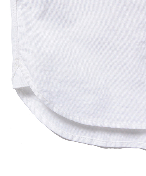 Pilgrim Surf Supply（ピルグリムサーフサプライ）の「Pilgrim Surf+Supply / ALBERT Fishing Pocket Shirt （シャツ/ブラウス・メンズ・ホワイト/サックスブルー・MEDIUM/SMALL/X-SMALL/LARGE）」の10枚目の写真