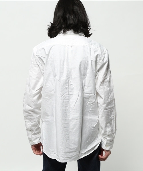 Pilgrim Surf Supply（ピルグリムサーフサプライ）の「Pilgrim Surf+Supply / ALBERT Fishing Pocket Shirt （シャツ/ブラウス・メンズ・ホワイト/サックスブルー・MEDIUM/SMALL/X-SMALL/LARGE）」の16枚目の写真