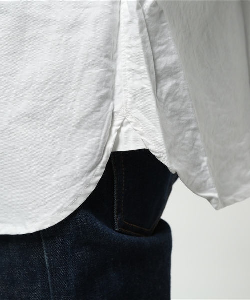 Pilgrim Surf Supply（ピルグリムサーフサプライ）の「Pilgrim Surf+Supply / ALBERT Fishing Pocket Shirt （シャツ/ブラウス・メンズ・ホワイト/サックスブルー・MEDIUM/SMALL/X-SMALL/LARGE）」の18枚目の写真