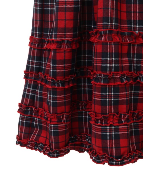 キャンディストリッパーHOLY NIGHT FRILL JUMPER SKIRT Candy Stripper（キャンディストリッパー）の「HOLY NIGHT FRILL