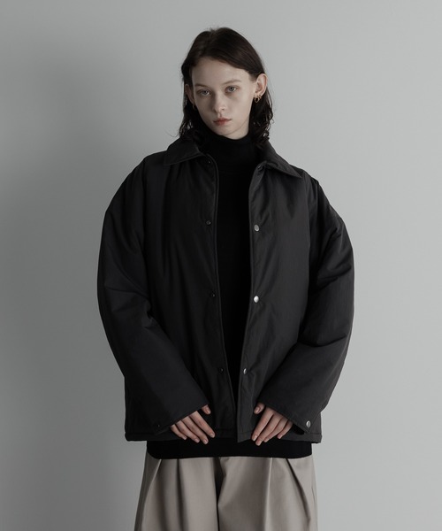 remer（リメール）の「loose padding middle jacket / ルーズパディングミドルジャケット（その他アウター・メンズ・ブラック/チャコールグレー・SMALL/X-SMALL/LARGE/MEDIUM）」の8枚目の写真