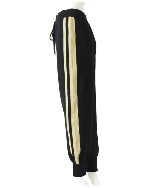 Settimissimo（セッティミッシモ）の「サイドラインリラックスジョガーパンツ（その他パンツ・レディース・アイボリー/ブラック・FREE）」の8枚目の写真