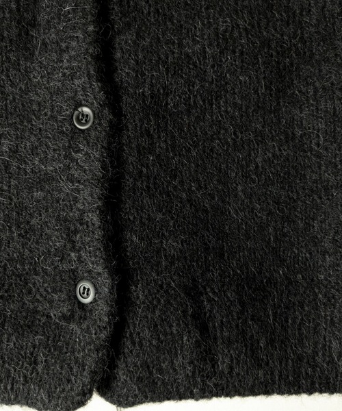 ORIENT MILLINERY（オリエント ミリナリー）の「BABY ALPACA BLEND KNIT VEST | ベビーアルパカ混ニットベスト（ベスト・レディース・アイボリー/キャメル/チャコールグレー・FREE）」の18枚目の写真