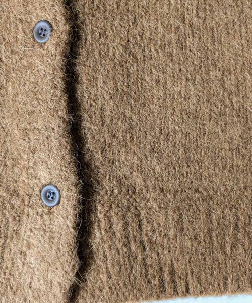 ORIENT MILLINERY（オリエント ミリナリー）の「BABY ALPACA BLEND KNIT VEST | ベビーアルパカ混ニットベスト（ベスト・レディース・アイボリー/キャメル/チャコールグレー・FREE）」の15枚目の写真