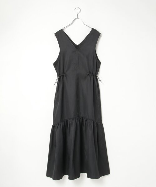 VENCEEXCHANGE(ヴァンスエクスチェンジ)の「ツイル切替ジャンスカ(ジャンパースカート・レディース・ブルー/ブラック・FREE)」の14枚目の写真