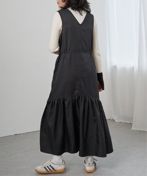 VENCEEXCHANGE(ヴァンスエクスチェンジ)の「ツイル切替ジャンスカ(ジャンパースカート・レディース・ブルー/ブラック・FREE)」の22枚目の写真