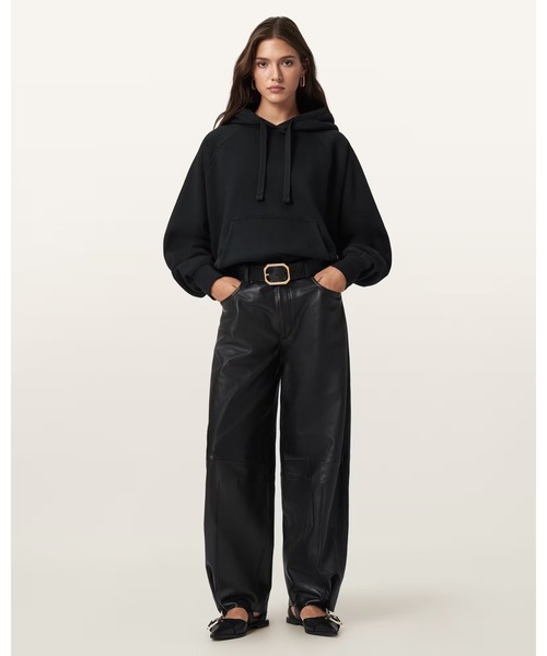 ALLSAINTS(オールセインツ)の「TALON UNDERGROUND OVERSIZED HOODIE | TALON アンダーグラウンド オーバーサイズ フーディー(パーカー・レディース・ブラック・M/XS/S)」の15枚目の写真