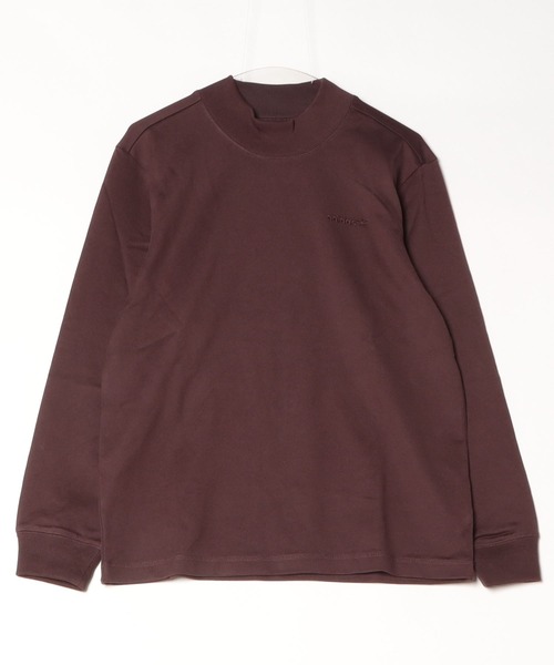 adidas(アディダス)の「長袖モックネックTシャツ / アディダスオリジナルス adidas Originals(Tシャツ/カットソー・メンズ・グレー/ブラウン・LARGE/MEDIUM/SMALL/X-LARGE/X-SMALL/XX-LARGE/3XL)」の12枚目の写真