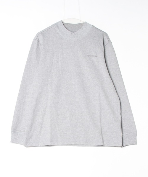 adidas(アディダス)の「長袖モックネックTシャツ / アディダスオリジナルス adidas Originals(Tシャツ/カットソー・メンズ・グレー/ブラウン・LARGE/MEDIUM/SMALL/X-LARGE/X-SMALL/XX-LARGE/3XL)」の13枚目の写真