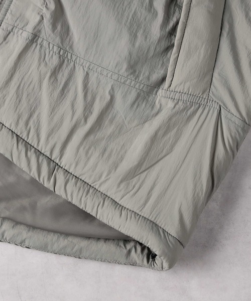 Right-on(ライトオン)の「薄中綿ベスト(ダウンベスト・メンズ・ブラック/オリーブ/ベージュ・L/M/XL)」の7枚目の写真