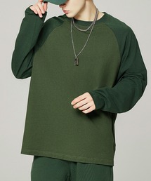 W&LT ラグランスリーブ Tシャツ グリーン W&LT ラグランスリーブ Tシャツ グリーン - メルカリ