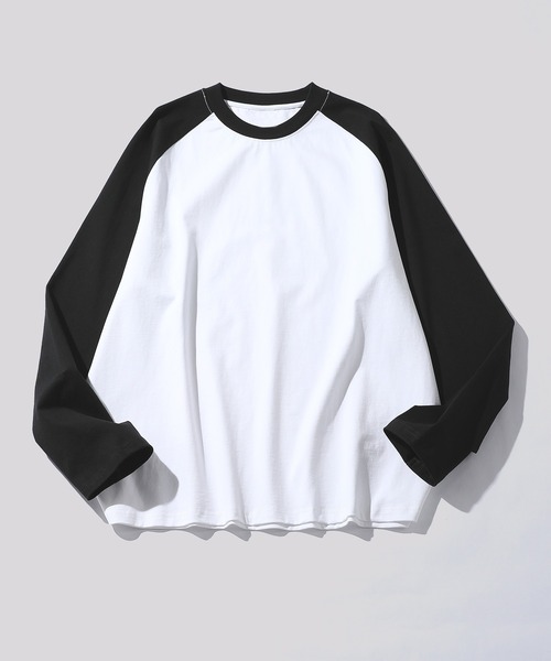 TOBEE（トゥビー）の「【TOBEE】ラグランスリーブ長袖Tシャツ/アソートロンT（Tシャツ/カットソー・メンズ・グレイッシュベージュ/ブラウン系その他/グリーン/ブラック系その他・LARGE/SMALL/MEDIUM）」の21枚目の写真