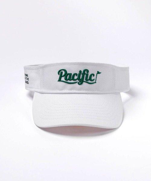 PACIFIC GOLF CLUB　パシフィック ゴルフクラブ サンバイザー Pacific LOGO SUN VISOR（サンバイザー）｜Pacific GOLF CLUB