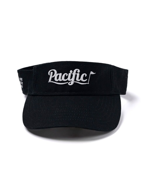 PACIFIC GOLF CLUB　パシフィック ゴルフクラブ サンバイザー Pacific LOGO SUN VISOR（サンバイザー）｜Pacific GOLF CLUB