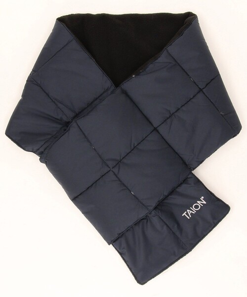 FREAK'S STORE（フリークスストア）の「限定展開 TAION/タイオン BASIC DOWN SCARF / ベーシック ダウンマフラー / TAION-201A（マフラー・メンズ・ブラック/オリーブ/インディゴブルー・ﾌﾘ-）」の3枚目の写真