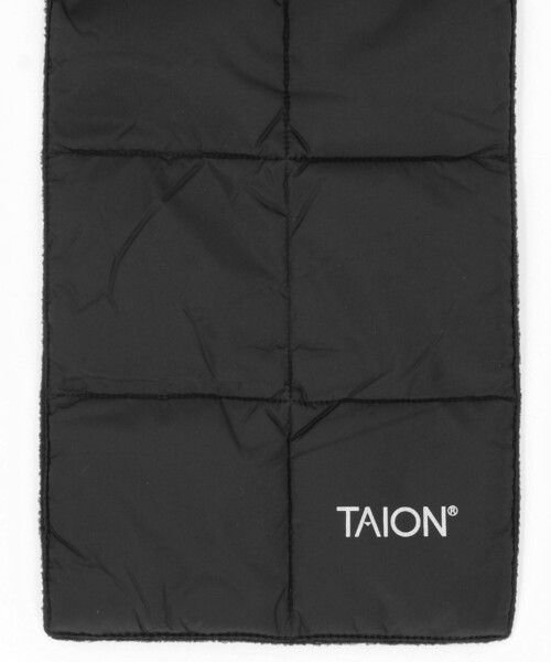 FREAK'S STORE（フリークスストア）の「限定展開 TAION/タイオン BASIC DOWN SCARF / ベーシック ダウンマフラー / TAION-201A（マフラー・メンズ・ブラック/オリーブ/インディゴブルー・ﾌﾘ-）」の9枚目の写真