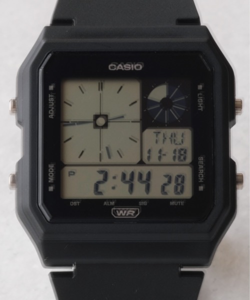 CASIO(カシオ)の「CASIO: 腕時計 アナデジウォッチ LF-20 海外モデル(デジタル腕時計・レディース・ブラック/カーキ/グレー/オートミール/バーガンディー・FREE)」の7枚目の写真