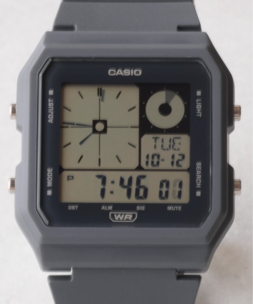 CASIO(カシオ)の「CASIO: 腕時計 アナデジウォッチ LF-20 海外モデル(デジタル腕時計・レディース・ブラック/カーキ/グレー/オートミール/バーガンディー・FREE)」の15枚目の写真