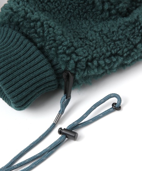 niko and...（ニコアンド）の「オリジナルフェイクファーボアストラップ付きミトン（手袋・レディース・ピンク/モカ/オレンジ/グリーン/アイボリー・FREE）」の11枚目の写真