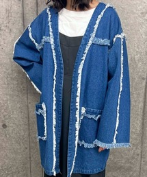 byYOUANCE | フリンジデニムジャケット(デニムジャケット)