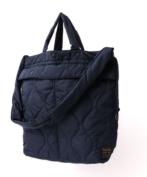 TAION(タイオン)の「【TAION/タイオン】MILITARY DOWN HELMET SHOULDER BAG(ショルダーバッグ・メンズ・オリーブ/ブラック/ミント/ダークネイビー・FREE)」の6枚目の写真