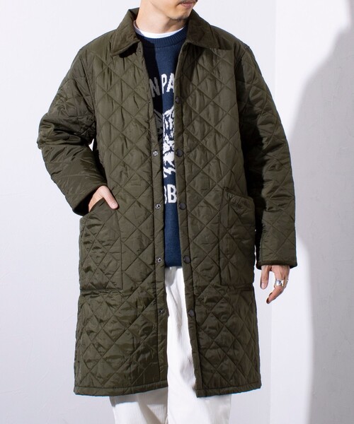 【Barbour】SELECT LONG LIDDESDALE QUILTED JACKET（その他アウター）｜Barbour（バブアー）