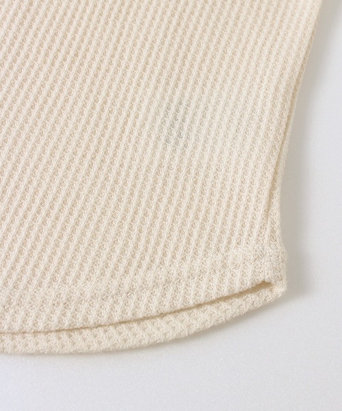 ALWAYS GOOD TIME(オルウェイズグッドタイム)の「【JEMORGAN / ジェーイーモーガン】ワッフルハート柄ルームウェア3点セット(Tシャツ/カットソー・レディース・アイボリー系1/アイボリー系2/杢グレー・F)」の5枚目の写真