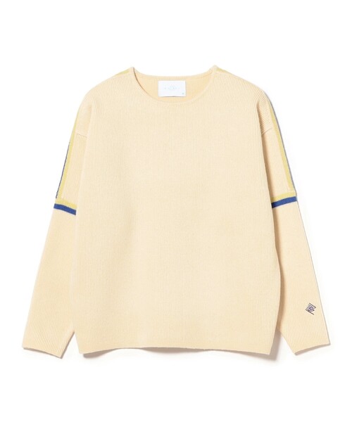 BEAMS T（ビームスティー）の「WHIMSY SOCKS / SKI SWEATER（ニット/セーター・メンズ・ナチュラル・L/M/XL）」の2枚目の写真