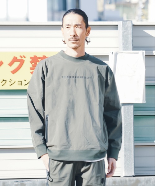 【VIRTUOUS/バーチャス】アクティブストレッチプルオーバー/スウェットトレーナー（スウェット）｜VIRTUOUS（バーチャス）