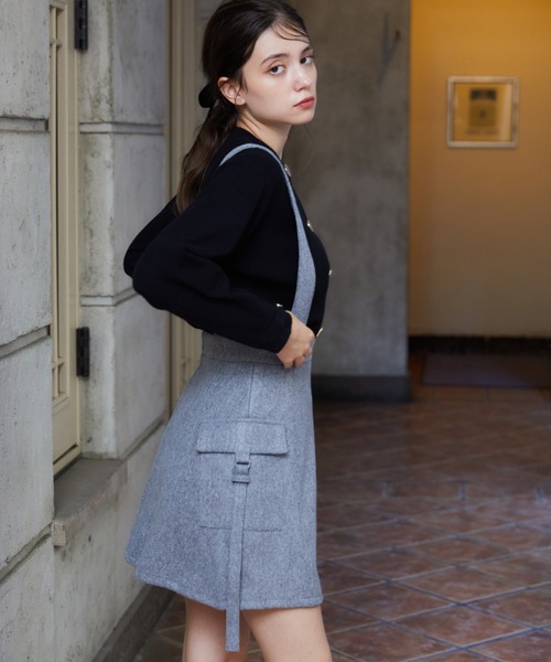 サスペンダースカート