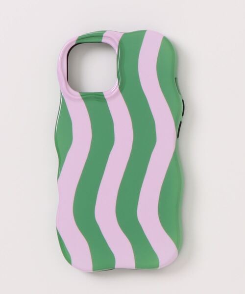 Fun & Daily（ファンアンドデイリー）の「Wave Color Stripe iPhone Case 14 / 15 / 16 / 17 Pro ProMax Air/ アイフォンケース（スマホケース/カバー・レディース・ワインレッド/ブルー/グリーン・iPhone 15 Pro/iPhone 15 Pro Max/iPhone 16/iPhone 16 Pro/iPhone 16 Pro Max/iPhone 15/iPhone 14/iPhone 14 Pro/iPhone 14 Pro Max/iPhone 17/iPhone 17 Pro/iPhone 17 Pro Max/iPhone Air）」の7枚目の写真