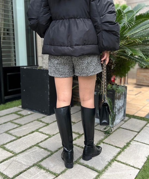 MODE ROBE（モードローブ）の「ツイードショートパンツ（その他パンツ・レディース・ホワイト×ブラック/ベージュ×ブラック・FREE）」の12枚目の写真