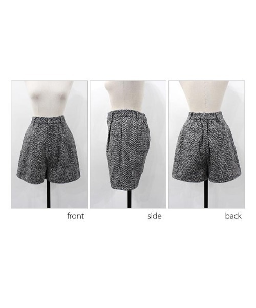 MODE ROBE（モードローブ）の「ツイードショートパンツ（その他パンツ・レディース・ホワイト×ブラック/ベージュ×ブラック・FREE）」の19枚目の写真