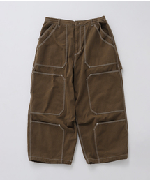 ANGLAN / アングラン Spread Panel Twill Work Pants