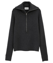 CLANE | 【CLANE/クラネ】ZIP UP TURTLE KNIT TOPS/ジップアップタートルニットトップス/ドライバーズニット(ニット/セーター)