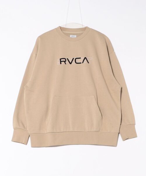 セール】RVCA/ルーカ シンプルロゴ/薄手トレーナー BF043-033