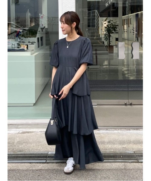 【APPLAUDIR】ランダムヘムレースワンピース/ネイビー/46 楽天市場】【APPLAUDIR】ランダムヘム レース